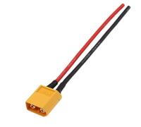 Riaisttd Xt60 Cable, macho hembra conector enchufe, cable adaptador de 3,94 pulgadas, portátil Connector Parts, Car Solar Panel, RV Drone, Durable Wiring, Easy Installation, Versatile Use