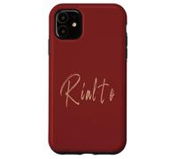 Rialto California Diseño elegante vintage Carcasa para iPhone 11