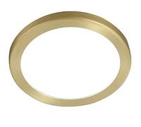 Riankh Downlight empotrable en el techo, luz LED, dorado, minimalista, montaje empotrado, para sala de estar, cocina, baño, pasillo, 1 unidad, luz cálida/fría, atenuable, touch, dimmer, pequeño