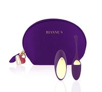 Rianne Essentials Pulsy - huevo vibratorio a control remoto (lila)