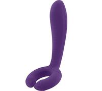 Rianne S Icons - Vibrador para Parejas Duo, 18.8 cm, Púrpura