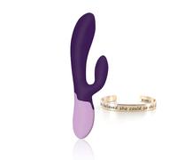 Rianne S RS - Essentials - Vibrador de conejo Xena con función de calentamiento - Morado