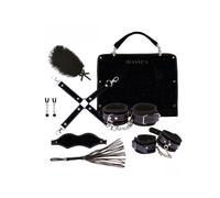 RS Soiree Atame Suavemente - Set BDSM, negro (7 pzs)