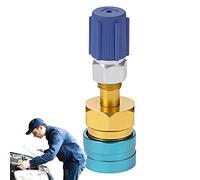 Rianpesn Adaptador r1234yf a r134a | Acopladores rápidos r1234yf a r134a - conversión Conector Repuesto R1234YF a R134A para evacuación y Recarga Aire Acondicionado