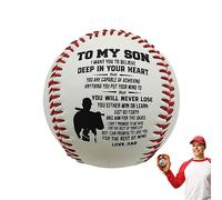 Rianpesn Beisbol - Pelota Oficial práctica Entrenamiento,Cómodos Accesorios béisbol práctica Seguridad para Ejercicios Entrenamiento Deportivo para Principiantes