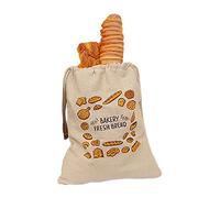 Rianpesn Pan Lino,Almacenamiento con cordón Reutilizables para Baguette y Pan - repostería Almacenamiento Pan Almacenamiento Alimentos