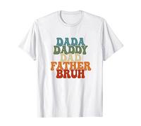 Rianpesn Regalos para el Día del Padre | Los Mejores Regalos para papá con Letras,Camiseta clásica Regalo para el día del Padre con Manga Corta para papá para Viajes Pesca
