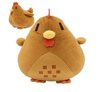 Rianpesn Valley Blue Chicken Pillow Plush, Chicken Plush, Chubby Soft Plushes Doll, Easter Cute Stuffed Animal Figure Pillows, Decoration, Boy Girl
