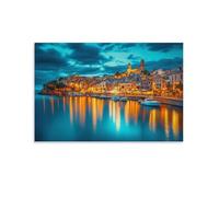 RIAVBAODG Mallorca Isla Cuadro En Lienzo Cuadros Decoracion Islas Baleares Pinturas Poster Impresiones De Para Sala De Estar Decoración De Dormitorio 20x30inch(50x75cm)