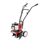 RibasuBB Motoazada Gasoline, 52CC Garden Tiller Engine, 1900W Mini Soil Petrol Tiller Yard Plant Lawn Tilling Tool 6500rpm Gasoline Lawn Soil Cultivator Rotovator Motor