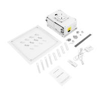RibasuBB Soporte para proyector, Montaje motorizado para proyector Ascensor W/Mando a distancia, Elevador de techo para proyector, Carga máxima de hasta 10 kg