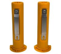 Ribbon Cartridge P1080383-231 - Adaptador de núcleo de cinta para Zebra ZD420t ZD421t - Soporte de suministro accesorios de transferencia térmica, diseño a presión, color amarillo, tamaño estándar