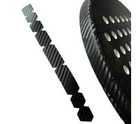 Ribbon De Protección De Raquette - TPU Ecológico Anti -Scratch | Grosor De La Pegatina De Protección del Marco De 80 Cm 0.25 Mm | para Raquetas De Picklebaļl/Tenis, Instalación Fácil, Protecciones