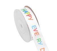 Ribbon For Crafts - 0.98 pulgadas 20 Yard Ruler Ribbons Impreso | Cintas de envoltura de regalo Cinta de raso DIY hecha a mano | Decoración de ramo de jardín de infantes Regalo DIY Cumpleaños