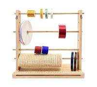 Ribbon Storage Organizer | Wooden Large Capacity Multifunctional Stand | Th