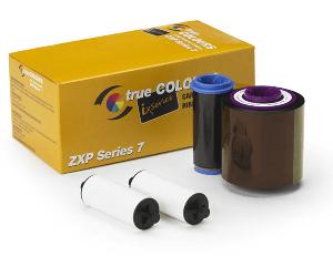 ribbon zebra ymcko zxp7 para 250 tarjetas