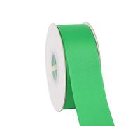 Ribbonitlux - Cinta de grogrén de 38 mm de ancho, 22 metros, juego para envolver regalos, decoración de fiestas, aplicaciones de costura, boda y manualidades (580-Esmeralda