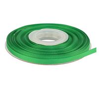 Ribbonitlux - Cinta de grogrén de 6 mm de ancho, 22 metros, juego para envolver regalos, decoración de fiestas, aplicaciones de costura, boda y manualidades (580-Esmeralda