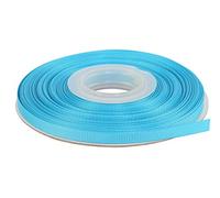 Ribbonitlux - Cinta de grogrén de 6 mm de ancho, 22 metros, juego para envolver regalos, decoración de fiestas, aplicaciones de costura, boda y manualidades (340-Turquesa)