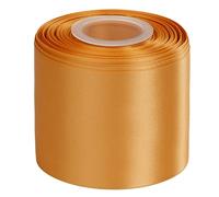 Ribbonitlux cinta de raso de doble cara de 75 mm de ancho, 22 metros (690-Oro Viejo), para lazos, decoración de fiestas, costura, bodas y manualidades