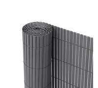 Ribelli® Estera de PVC de protección Visual para balcón, protección contra el Viento (80 x 500 cm, Antracita)
