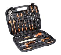 Ribelli Juego de Herramientas de 57 piezas en Maletín Caja de Herramientas Manuales para Hogar