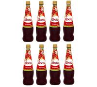 Ribena Concentrado de fresa cordial, sin azúcar añadido, 12 botellas de 850 ml, contiene zumo de fruta real, sin colores ni sabores artificiales, diluir con agua, hecho con fresas británicas