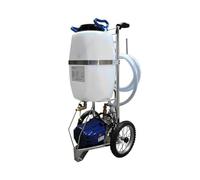 Riberger Estación de llenado y descarga 25 L I Dispositivo móvil para calefacción solar termia suelo radiante calefacción de pared I agua mezcla glicol I bomba 230 V 1200 W I mantenimiento del