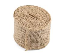 Ribete de encaje de cinta de arpillera de yute rústico para decoración de boda-rollo de arpillera artesanal duradero