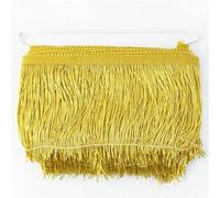 Ribete de Flecos Decorativa Cinta de encaje tejida con borlas largas colores, 10 metros, 10/15/20/30 cm, accesorios costura for prendas vestir y baile latino(No3,15cm)