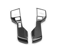 Ribete Interior Automóvil 2 Cubiertas Embellecedoras Para Volante Interior Coche ABS Fibra Carbono Decoración Interior Para Toyota Para Tundra 2014-2020 Decorativo Interior