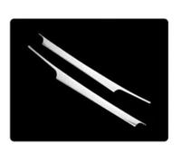 Ribete Interior Automóvil Embellecedor Cubierta Decorativa Panel Cambio Marchas Consola Central Coche Para Benz Clase E Coupé W207 C207 2009-13 Interior Decorativo Interior(Side Trim Silver)