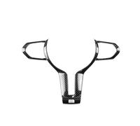 Ribete Interior Automóvil Embellecedor De Volante Interior De Coche Con Textura De Carbono ABS Para Chasis Para F06 F10 F11 F12 F15 F16 F20 F21 F22 F23 F30 F32 F34 Decorativo Interior(Big)