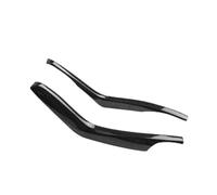 Ribete Interior Automóvil Para Civic Para Hatchback 2020-2021 ABS Cubierta Manija Puerta Interior Coche Con Orificios Altavoces Pegatinas Embellecedoras Decorativo Interior(Gear box cover A)