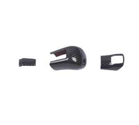 Ribete Interior Automóvil Para Civic Para Hatchback 2020-2021 ABS Cubierta Manija Puerta Interior Coche Con Orificios Altavoces Pegatinas Embellecedoras Decorativo Interior(Gear shift knob A)