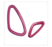 Ribete Interior Automóvil Pegatinas Decorativas Marco Salida Aire Salpicadero Coche Para Mercedes Para Smart 453 Para Fortwo Para Forfour Accesorios Estilo Interior Decorativo Interior(Pink)