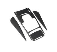 Ribete Interior Automóvil Pegatinas Decorativas Para Panel Cambios Coche Embellecedor Salida Aire Para A6 C5 C6 Calcomanía Acero Inoxidable Decorativo Interior(Gearshit carbon A)