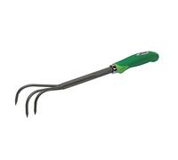 Ribiland 01015 Provence Outillage Rastrillo de Mano 3 Dientes, Color Gris