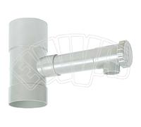 Ribiland 03669 Recuperador de agua de lluvia con capacidad para 80 mm, color Gris