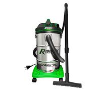 Ribimex Aspirador para sólidos y líquidos Aspirix, contenedor Aspirador de 30 L, Potencia 1200 W, con Toma para Herramientas eléctricas, Filtro HEPA Lavable, función soplador, Accesorios incluidos -