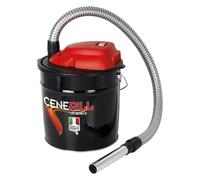 Ribimex Bin Vacío de Ceniza 1000W 18 Lt Filtro Hepa para Estufas & Chimeneas