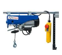 RIBIMEX PE100/200PT Polipasto eléctrico 100/200 kg, 480 W, cable de 12 m