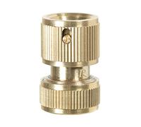 Ribimex PRA/RLB.4215 - Empalme rápido libre, latón, 15 mm, dorado, 5/8"
