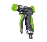 Ribimex PRA/TB.1320 - Pistola de chorro ajustable, bimaterial, verde/gris