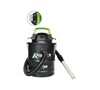 RIBIMEX PRBAT20/CENSB, Aspirador de batería RBAT20, Negro, 40 W, 15 litros, 81 decibeles