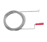 Ribimex PRFD150C desatascador de tuberías 15 m, Ø 8 mm, gris y verde