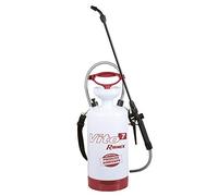 Ribimex PRP070PC, Pulverizador a presión para productos agresivos "Vito 7", 7 L, Blanco y rojo