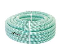 Ribimex PRTAN2525 Manguera de aspiración de PVC 25 m Ø 25, blanco y verde