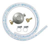 Ribitech dg170tc75/b - Kit de Tubo Flexible de Butano con 1 Titular, 1 Chupete y 1 Tubo Flexible 1m50