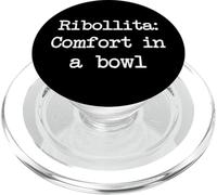 Ribollita Comodidad en un bol Divertido Ribollita Minimalista PopSockets PopGrip para MagSafe